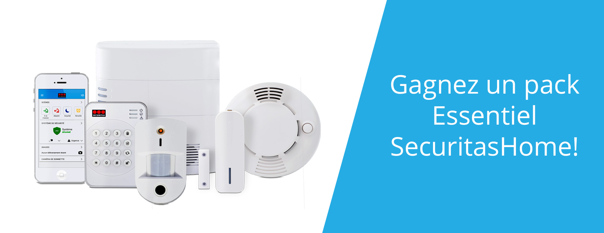 Gagnez un kit de base SecuritasHome